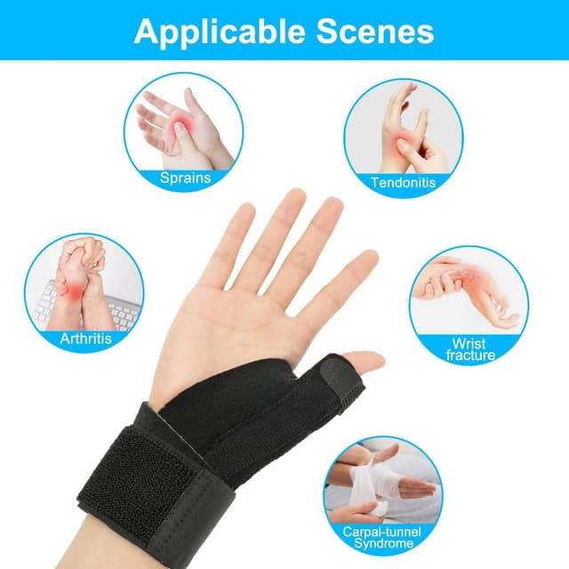 Thumbnail 4 de ACWOO Attelle de Pouce Réglable pour Arthrite 🤲