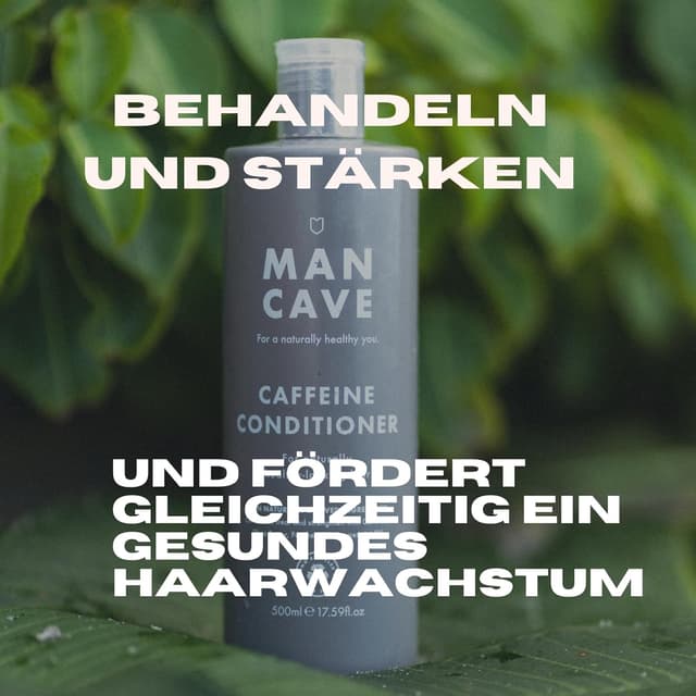 Thumbnail 1 de ManCave Conditioner Haar Männer Koffein 500 ml für Haarwachstum