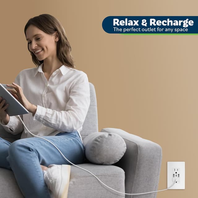 Thumbnail 5 de TOPGREENER TU21536AC3 20-pack USB Outlet ๐