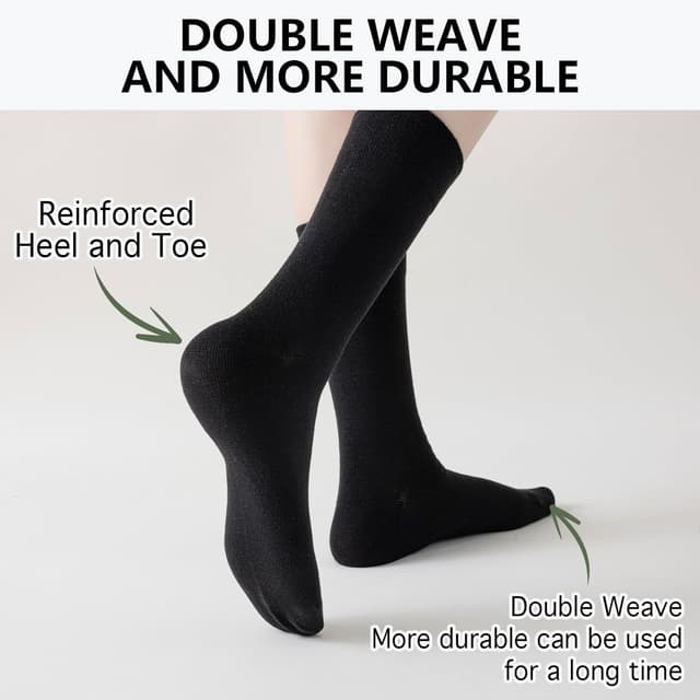 Thumbnail 4 de Niofind bamboo socks for women, 6 pairs