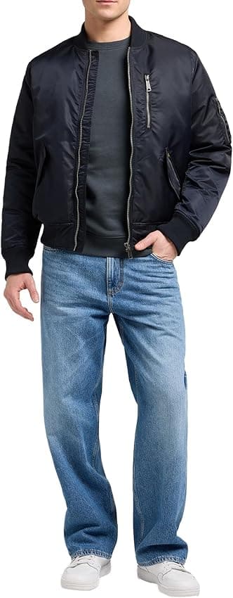 Detalle de Lee Bomber Jacket Chaqueta XXL negro