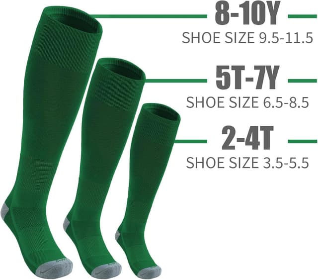 Detalle 2 de QBK Youth Baseball Socks & Belt Combo Set for Kids (Ages 2–16) — Softball/Tee Ball Accessories