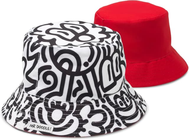 Thumbnail 2 de Red Nose Day 2026 Mr Doodle Bucket Hat 1 size