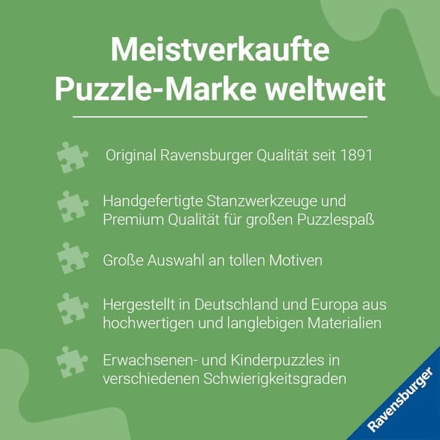 Detalle 1 de Ravensburger Puzzle 17452 – FC Bayern Logo, 500 Teile Rundpuzzle (ab 14 Jahren)