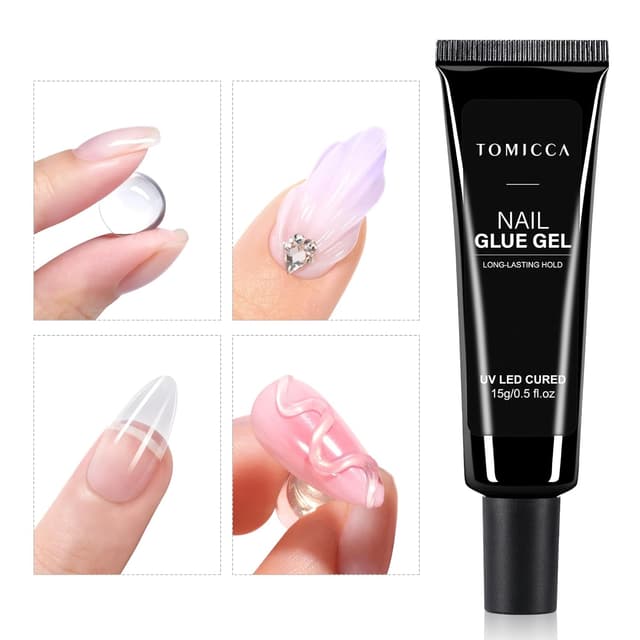 Thumbnail 6 de TOMICCA Solid Nail Glue Gel 15g — nail adhesive 💅