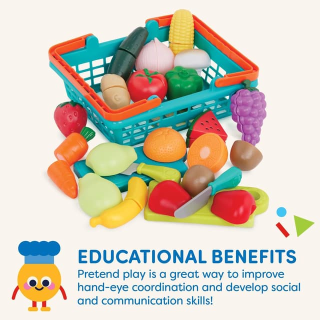 Thumbnail 3 de Battat Play Food Set 37 Pieces