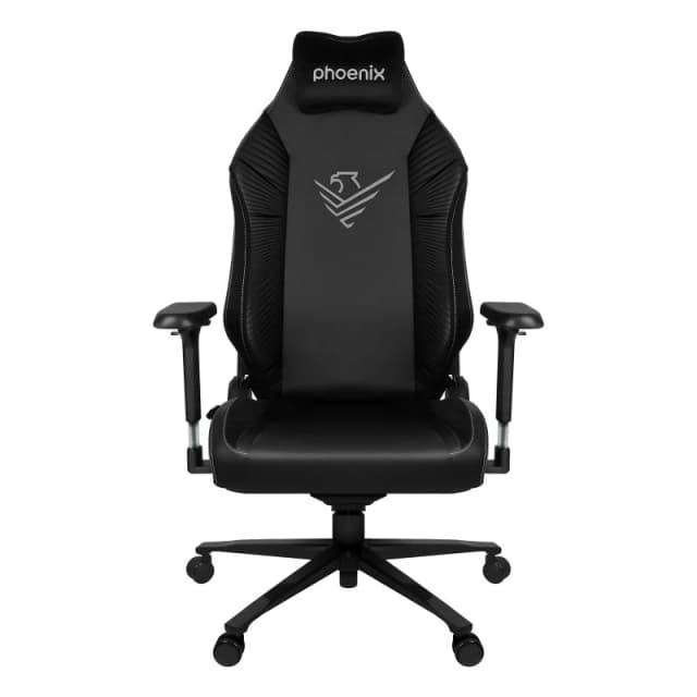 Detalle de Phoenix Monarch Silla gaming R cuero negro