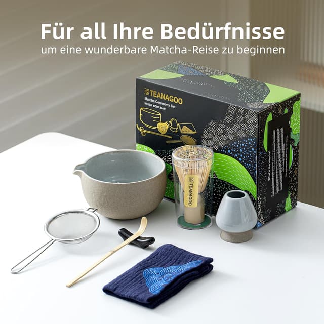 Thumbnail 6 de TEANAGOO Matcha Set 7-teiliges Starterkit