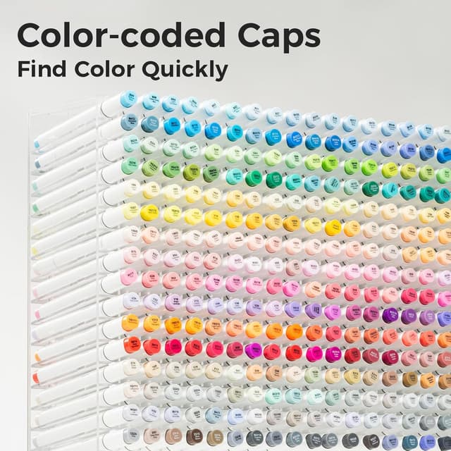 Thumbnail 4 de Ohuhu Pennarelli ad alcol 120 colori