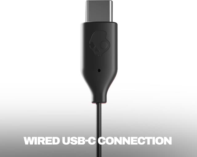 Detalle 2 de Skullcandy Jib USB-C Wired Earbuds (Black) with Noise Isolating Fit