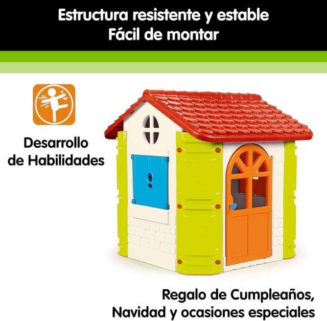 Detalle 1 de Feber-House Casa Infantil de Jardín Exterior para Niños 🏡