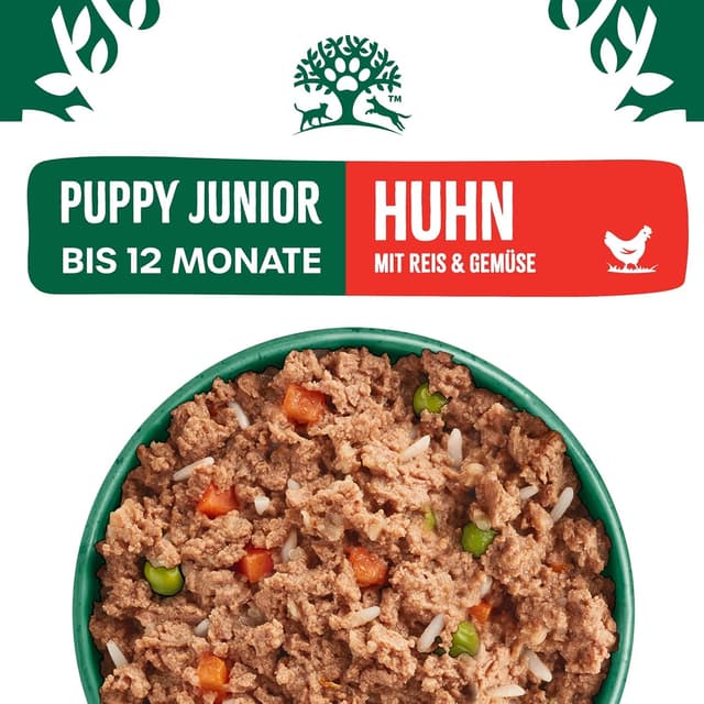 Thumbnail 6 de James WELLBELOVED 6 x 800 g Hund Junior Dose Nassfutter in Pastete – Huhn