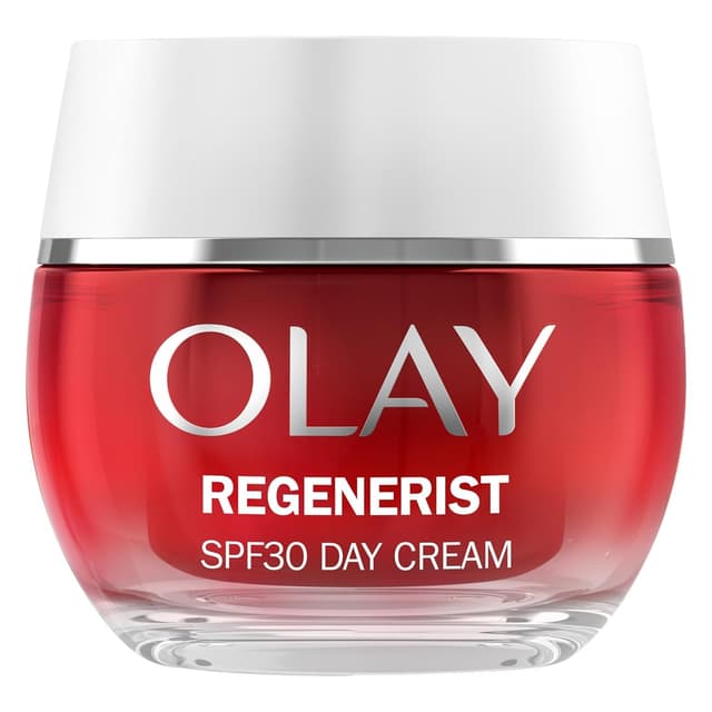 Detalle de Olay Regenerist Tagescreme Gesicht SPF30 mit Niacinamid & Peptiden (Anti-Falten, straffend), 50 ml
