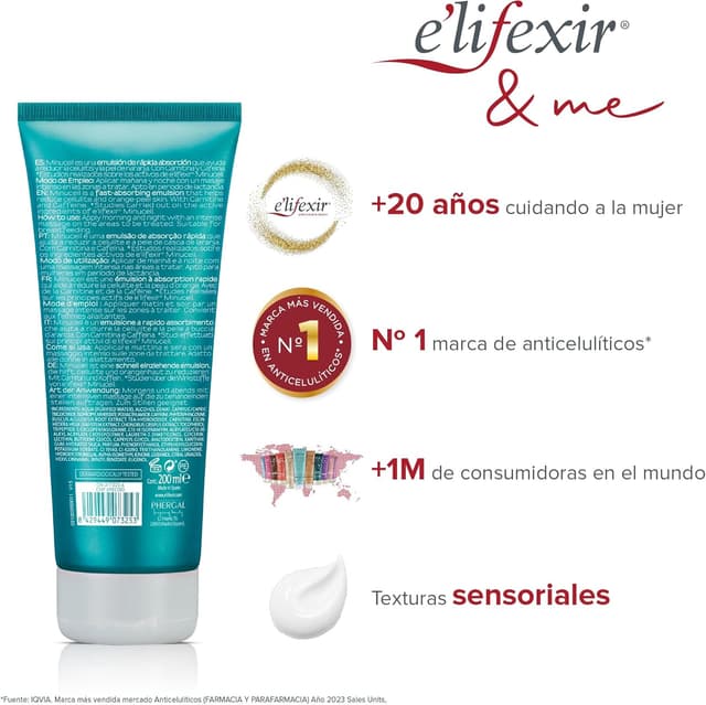 Thumbnail 4 de Elifexir Minucell - Crema Anticelulítica 💚 Tensa y Remodela 200ml