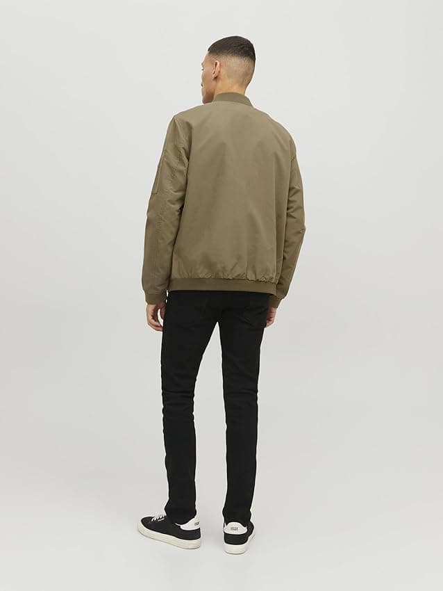 Thumbnail 4 de JACK & JONES JJERUSH bomber Verde-2 Talla M