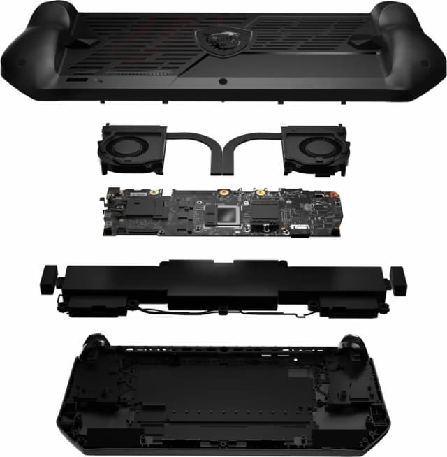 Detalle 2 de MSI Claw 7 AI+ A2VM-008NL mit 512 GB