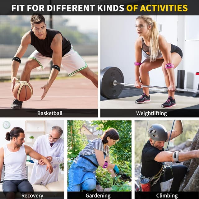 Thumbnail 6 de CAMBIVO Coudières épicondylite réglables 2x