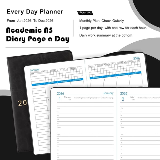 Thumbnail 2 de Holderzyi Agenda 2026 A5 un día por página