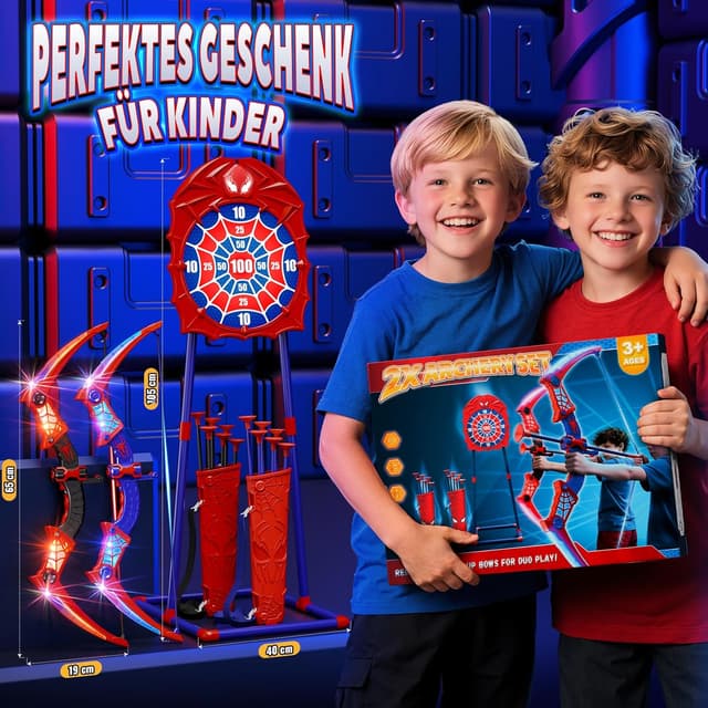 Thumbnail 6 de Kidluna Pfeilbogen Spielzeug ab 3-12