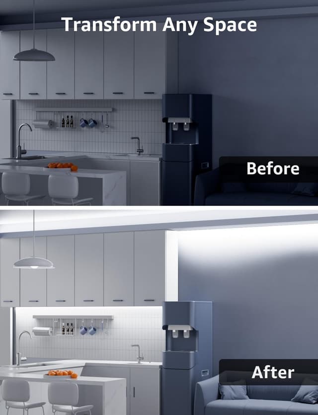 Detalle 2 de Lepro Tira LED 10M Blanca Fría 6000K