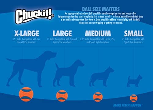 Thumbnail 11 de Chuckit Fetch Ball 2 pièces, 6 cm