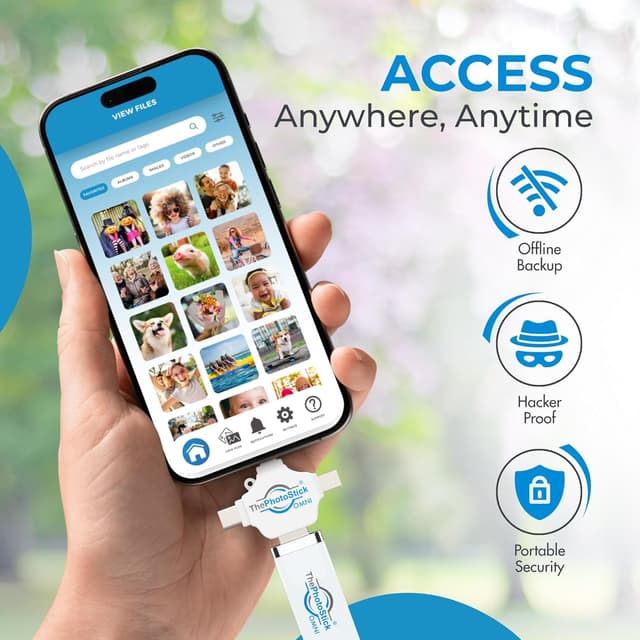 Thumbnail 4 de ThePhotoStick Omni 32GB backup drive 📦