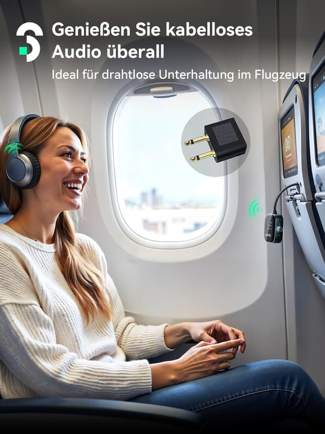 Detalle de SOOMFON 2-in-1 Bluetooth-Adapter 1,1 Zoll