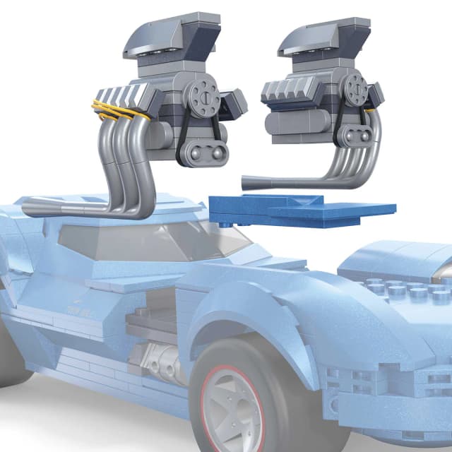 Detalle 2 de Mega Construx Twin Mill Coche Coleccionista