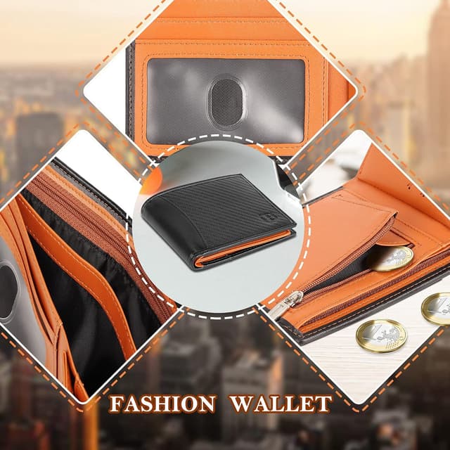 Detalle de BIAL Mens Wallet RFID blocking leather