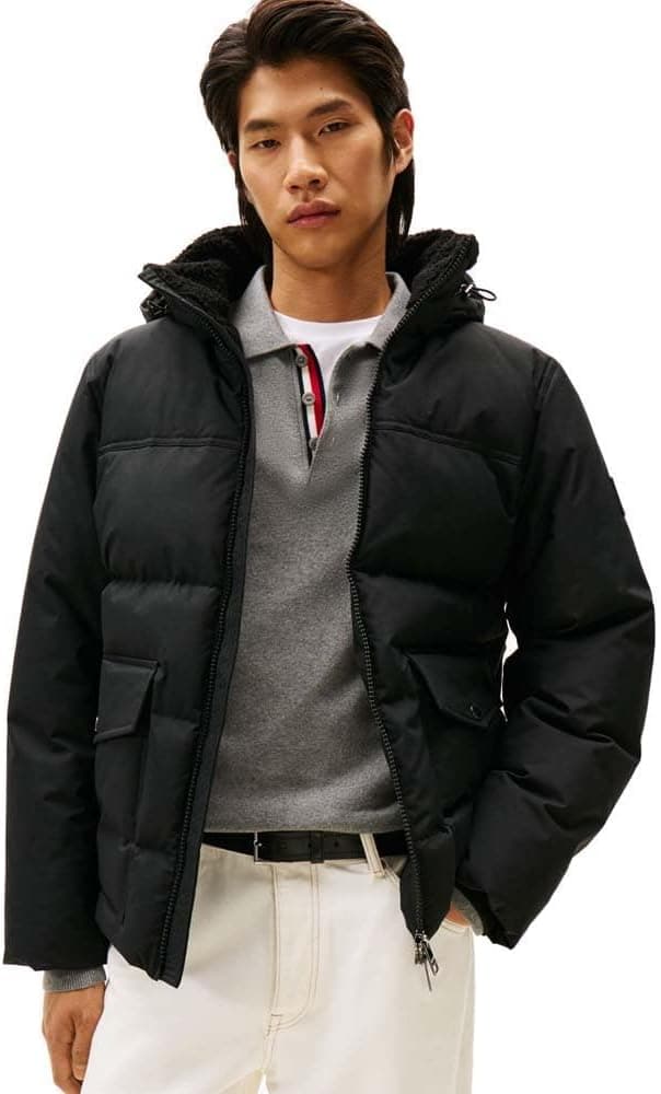 Detalle de Tommy Hilfiger Men’s Rockie Utility Hooded Jacket (MW0MW37125)