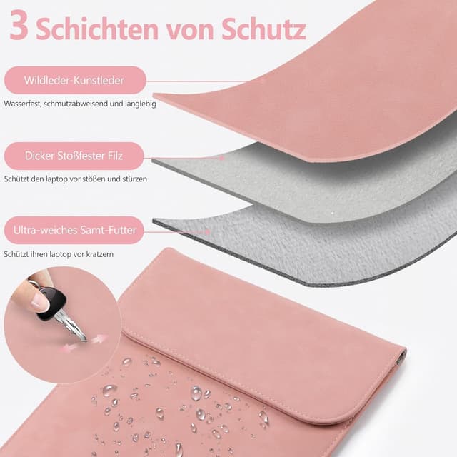 Detalle de 13 Inch laptop sleeve for MacBook