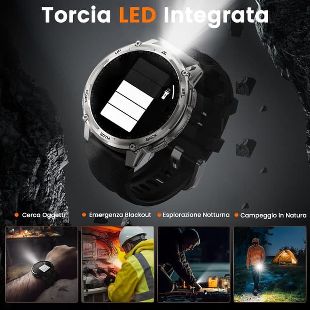 Thumbnail 2 de KOSPET Tank T4C Smartwatch GPS 1,5