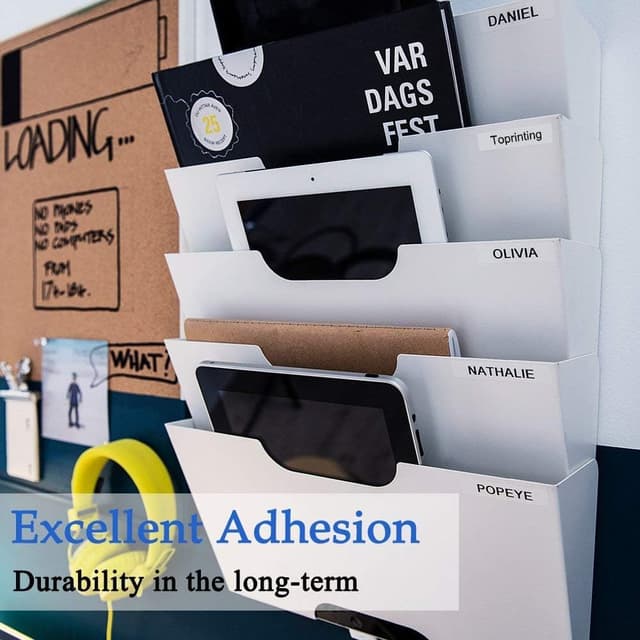 Detalle de Upwinning kompatible Brother P-touch TZe-231 Schriftbandkassette 12 mm schwarz auf weiß (8 m) im 10er-Pack