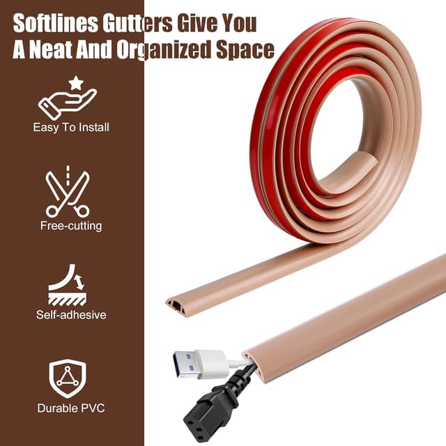 Detalle de AiQInu Canalina passacavi 3 m