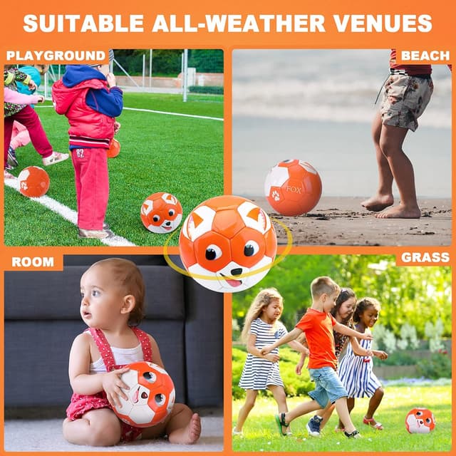 Thumbnail 3 de INPODAK Balón fútbol talla 2 niños