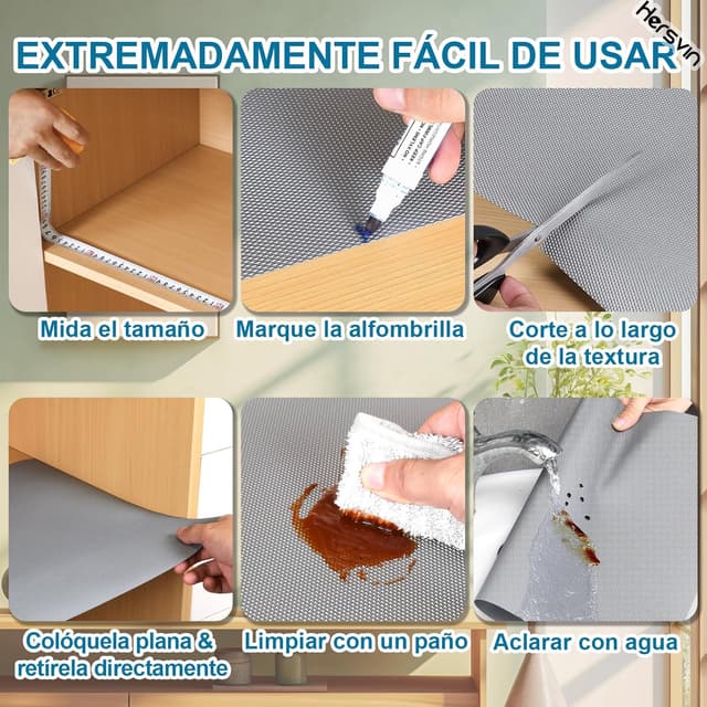 Thumbnail 2 de Hersvin Protector de Cocina 30x300cm, Alfombra EVA Antideslizante 🚫