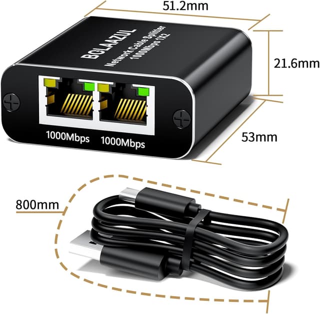 Thumbnail 6 de BolAAzuL Ethernet Splitter 1 in 2