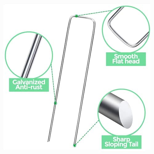 Thumbnail 2 de EDIESI Grapas Césped Artificial 50 Uds