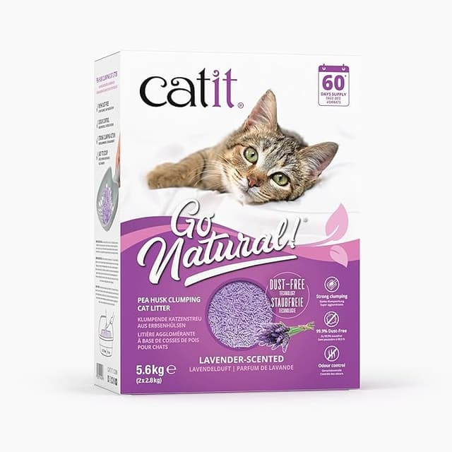 Imagen de Catit Go Arena Aglomerante para Gatos con Aroma a Lavanda 🐾 en OfertitasTOP
