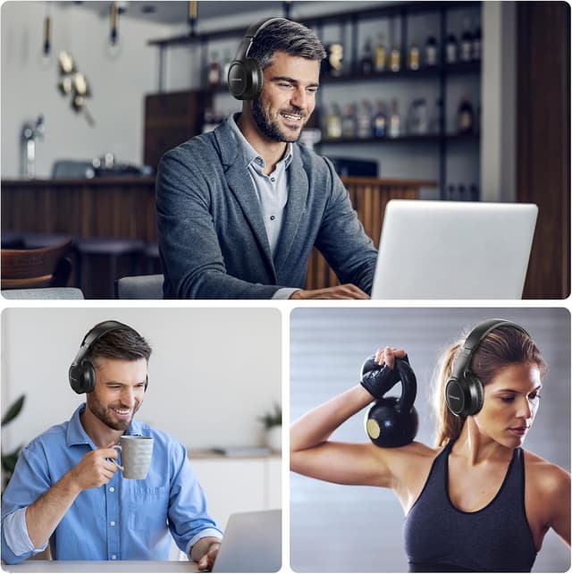 Thumbnail 6 de Wireless Over Ear Headphones 70h playtime