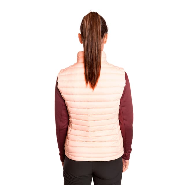 Detalle 2 de Trangoworld Saloria DC: chaleco de mujer ligero, entallado y repelente al agua