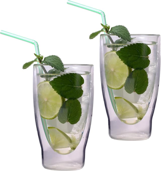 Thumbnail 1 de Feelino: 2 Copas XXL de Cóctel 370 ml Doble Pared 🍹