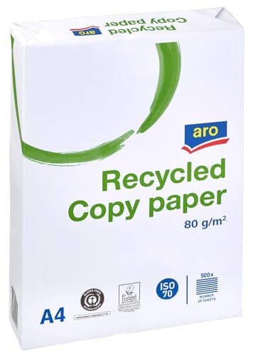 Detalle 2 de aro Papel A4 reciclado 80 g/m² 📄