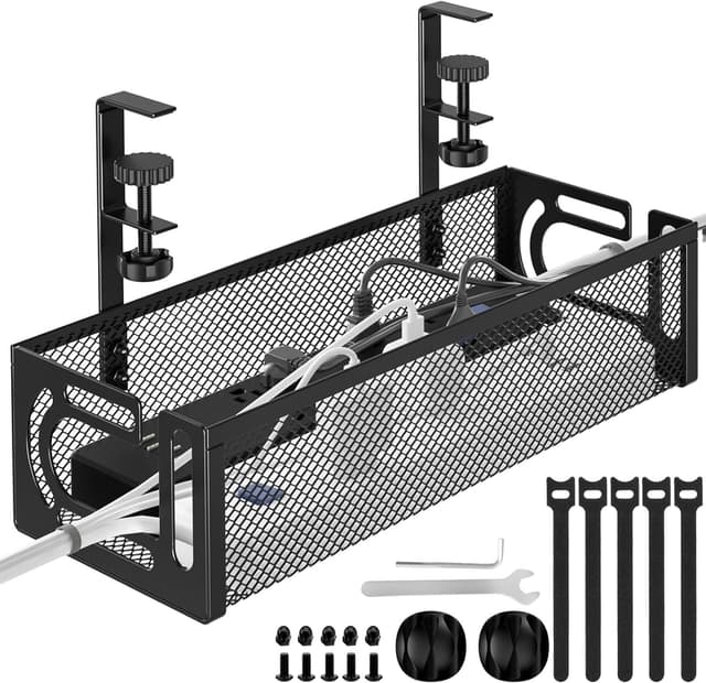 Detalle de Under Desk Cable Management Tray 1m