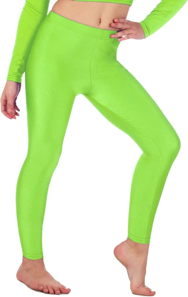 Detalle 2 de Re Tech UK girls dance leggings shiny 5% elastane