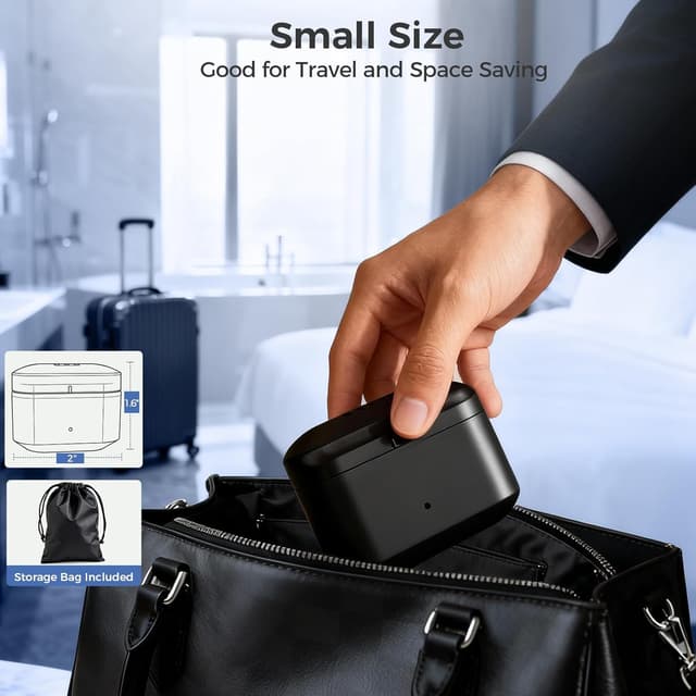 Detalle 2 de Nasenhaarentferner Nasenhaar Wachs-Set mit Mini-Wachswärmer (USB-C), 100 g – für Nase, Ohren & Augenbrauen