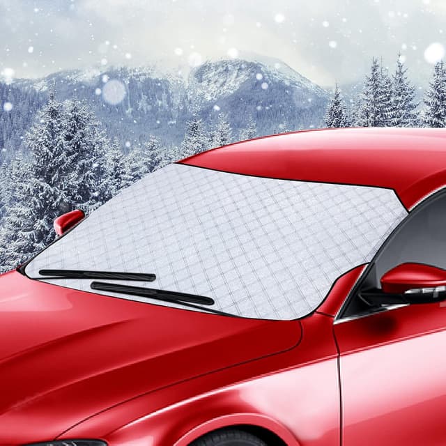 Imagen de Car Windscreen Cover 140x90 cm for Snow and Sun en OfertitasTOP