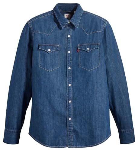 Detalle de Levi's Barstow Western Standard Med Indigo