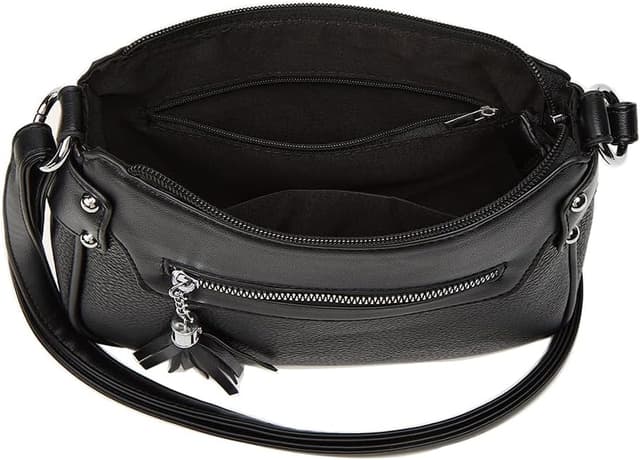 Detalle de Schultertasche für Frauen: Kleine Umhängetasche & Crossbody mit verstellbarem, abnehmbarem Gurt