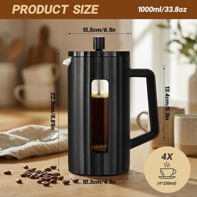 Thumbnail 6 de Otopone 1L French press coffee maker
